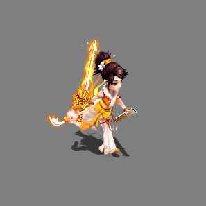 大话手游转生角色2阶仙器满宝石效果图