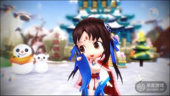 灵儿献舞萌出血 《新仙剑奇侠传》圣诞送礼