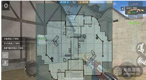 CF手游山庄战场出生地左右路怎么选择?游戏分