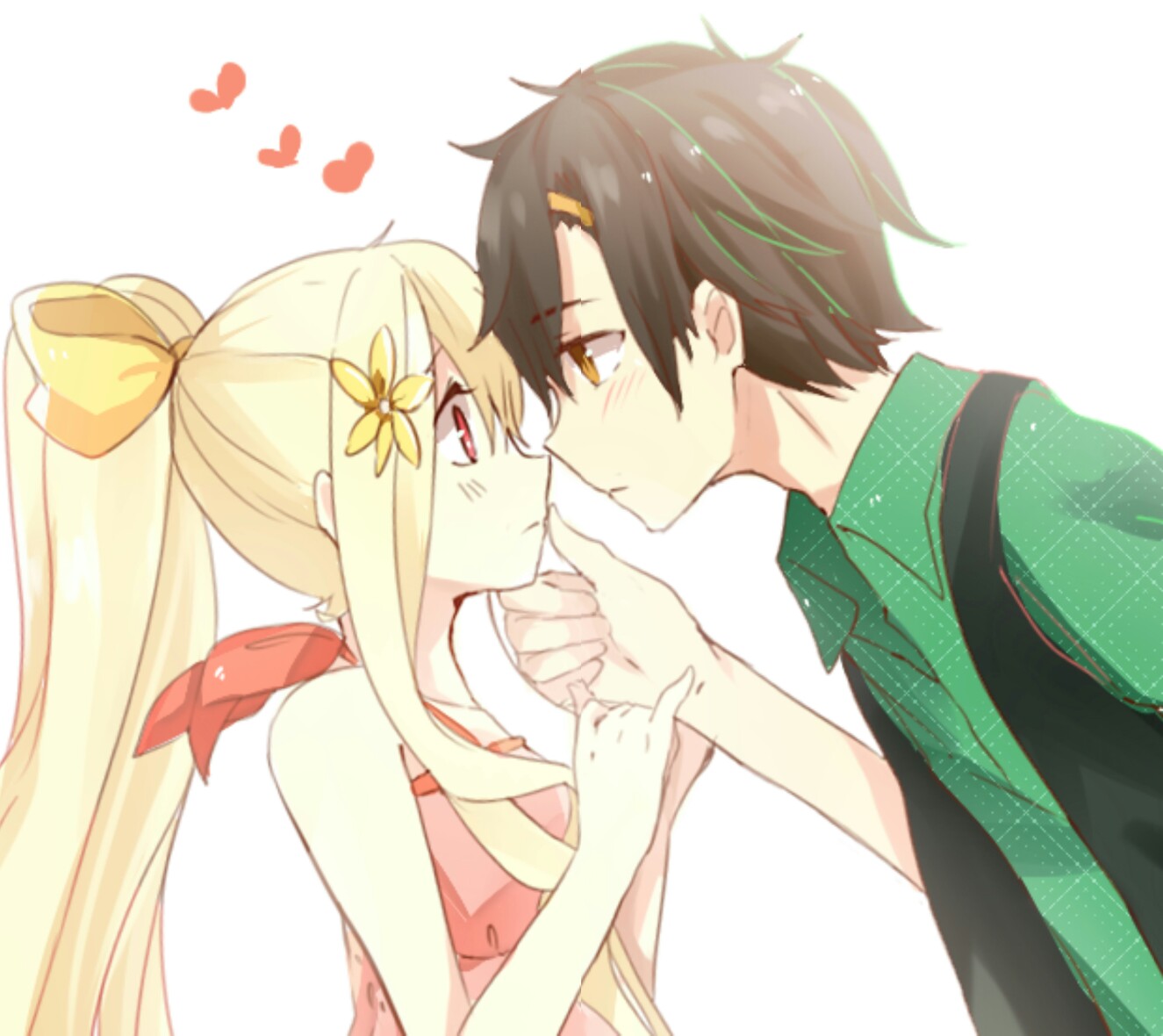 别蹲草丛了 桐人告诉我们游戏还能把妹