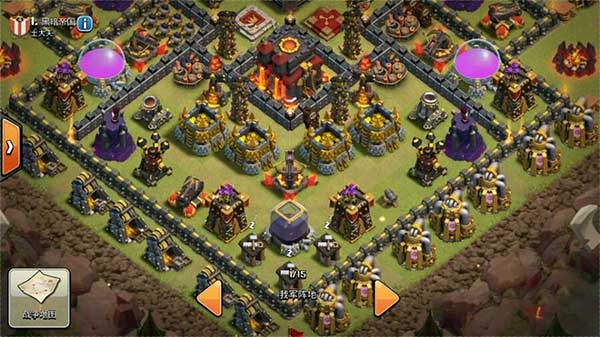 《部落冲突》部落战十本空气炮最新阵型推荐