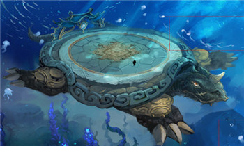 山河龟背大鹏图《西游记之大圣归来》原画