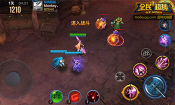 走A输出《全民超神》挑战模式首关技巧