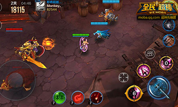 完美控制《全民超神》挑战模式第二关要领