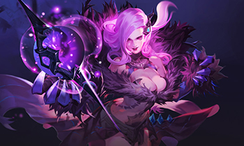 移动炮台《全民超神》黑魔法之神-赫尔实战视频