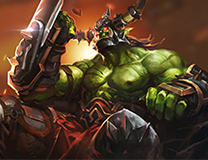 《全民超神》兽人之神欧克1V1对战技巧