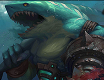 《全民超神》海鲨之王超神出装肉到牙齿