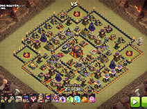 咏王参上！部落冲突满级大守护者部落战视频欣赏