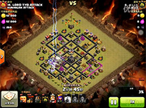 部落冲突新九本打法：四闪两震暴力狗球