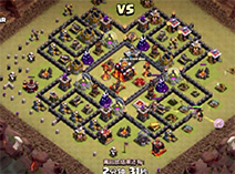 部落冲突九本天女黑胖女巫海三星强十