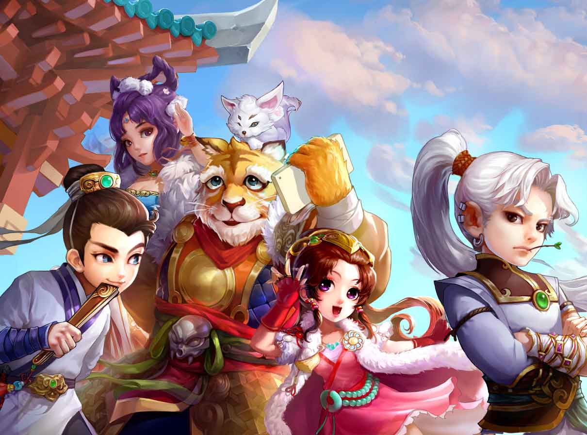 大话西游手游混元顶玩法通关视频