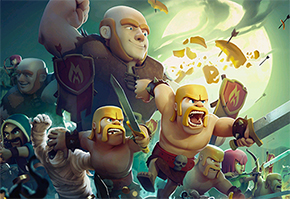 HPL皇室战争表演赛 狂暴三枪射爆全场