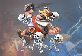 灰太龙:皇室战争皇家骷髅双巨人